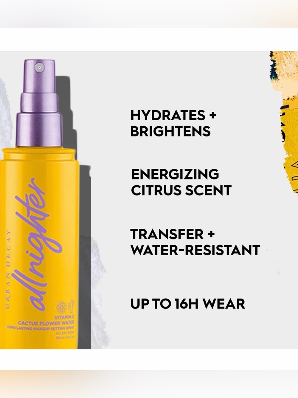 Urban Decay All Nighter Vitamin C Setting Spray 4 oz | New | Full Size - Picture 2 of 5